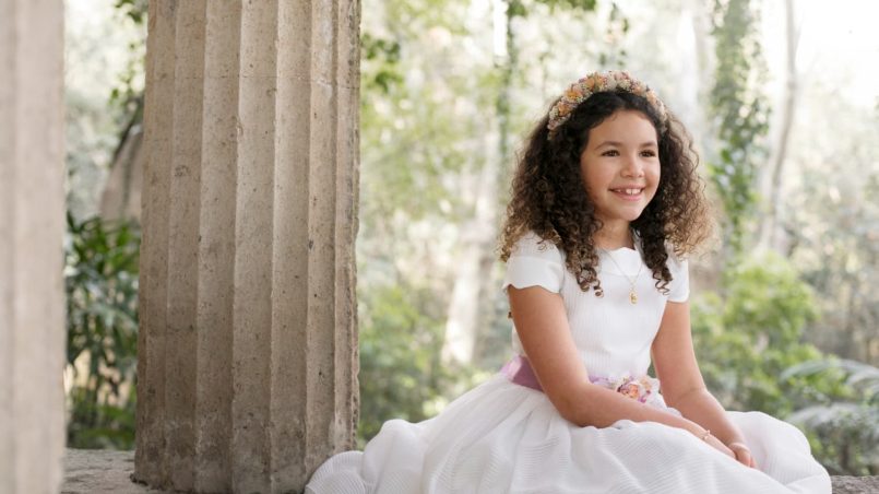 Vestidos de comunión para niña tendencias actuales